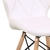 Conjunto com 2 Cadeiras Tulipa Eiffel Branco - Keva | Conheça os Móveis Que Vão Descomplicar Sua Decoração.