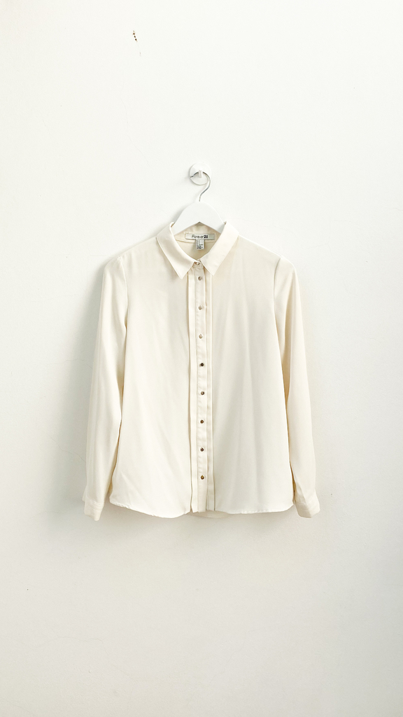 Camisa color hueso sale