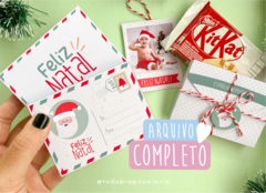 Carta Porta Chocolate | Natal
