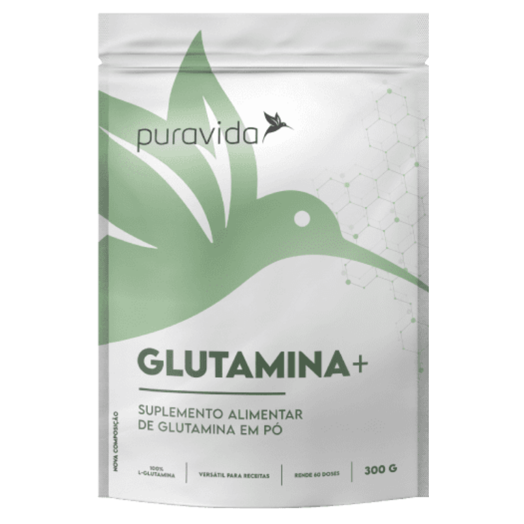 Glutamina Mais - Puravida (300g)