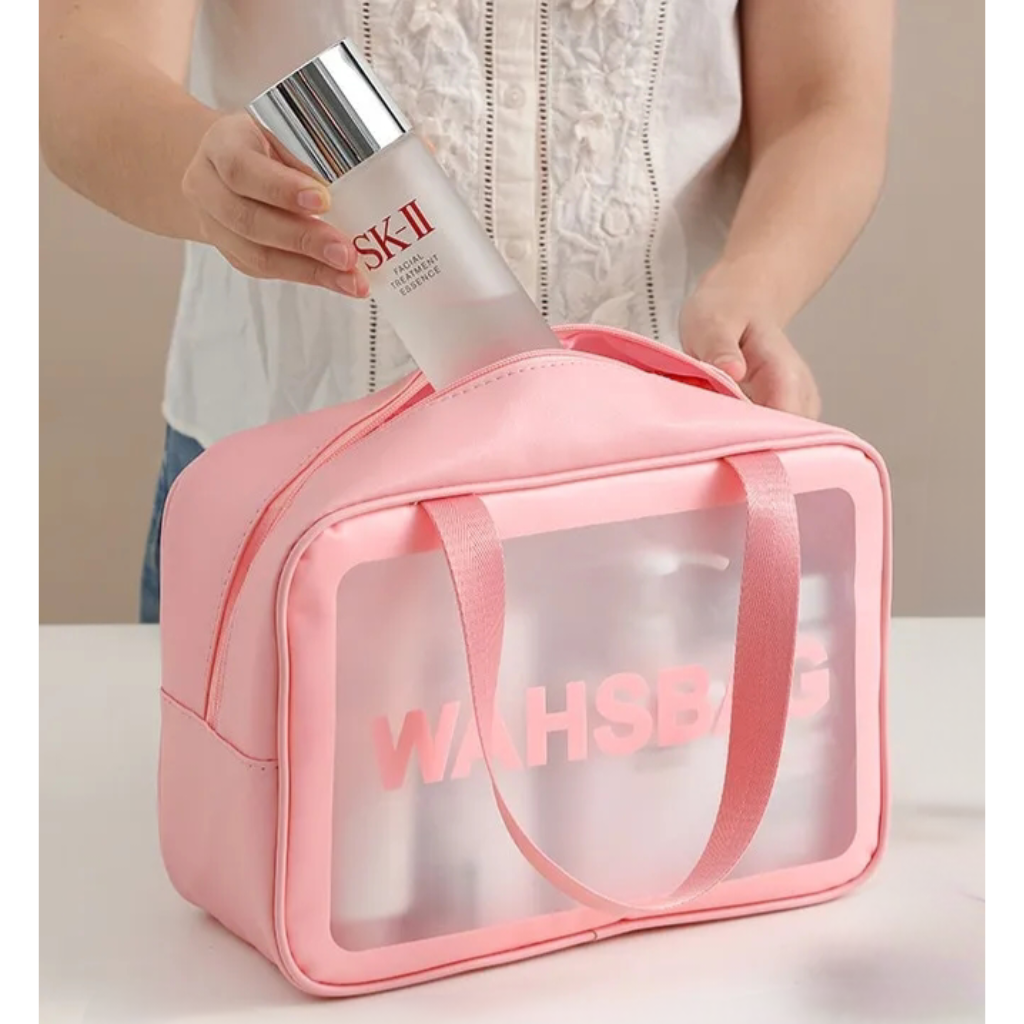 Wash Bag Original Bolsa de Viagem Transparente à Prova D'água