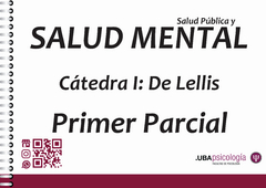 Salud Pública y Salud Mental - Cátedra De Lellis. PRIMER PARCIAL