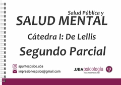 Salud Pública y Salud Mental - De Lellis. SEGUNDO PARCIAL