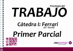 Psicología del Trabajo - Cátedra: Ferrari (Ex-Sicardi.) PRIMER PARCIAL - comprar online