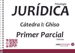 Psicología Jurídica - Cátedra Ghiso. PRIMER PARCIAL