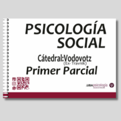 Psicología Social - Cátedra: Vodovotz (Ex-Travnik) - Primer Parcial - comprar online