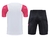 Kit Treino PSG Branco/Rosa 21 - Jordan Masculina - comprar online