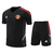 Kit Treino Machester United Preto 22/23 - Adidas Masculina