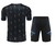 Kit Treino Manchester United Preto 23/24- Adidas Masculina - comprar online