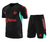 Kit Treino Manchester United Preto 23/24-Adidas Masculina