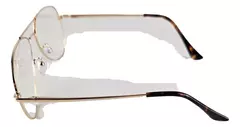 Anteojo Lente Blue Light Clipper Metal 3025 C1 Dorado