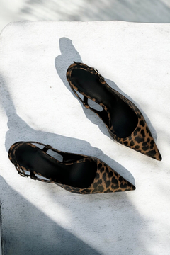 Stiletto Cher animal print - comprar online