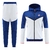 Conjunto de frio Nike Tech Azul/Branco