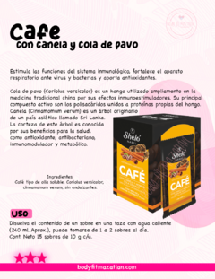 CAFE CANELA-HONGO COLA PAVO - comprar en línea