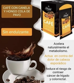 CAFE CANELA-HONGO COLA PAVO en internet