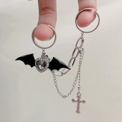 anillos con cadena bat (PREVENTA) - DL Store