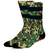 MEIA CANO ALTO CAMUFLADA LIQUID PES