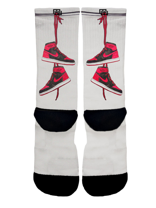Meia nike air jordan sales