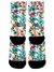 MEIA PERSONALIZADA FLORAL 2 COSTAS