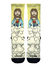 MEIA PERSONALIZADA JESUS CARTOON FRENTE