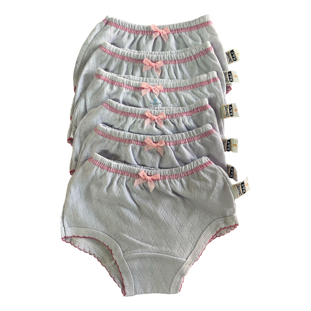 Pantaleta Calz n 2 6 Para Ni a Algod n RF