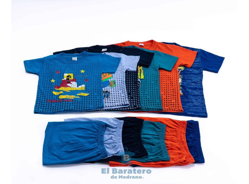Camiseta Interior Niño 8-12 Algodón Rombos RF