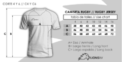 CAMISETA DE RUGBY CLERMONT HOME 2024 - Lions XV
