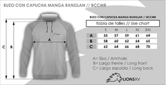 BUZO CANGURO HOODIE LEICESTER AWAY - Lions XV