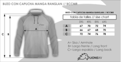 BUZO CANGURO HOODIE BRUMBIES 2023