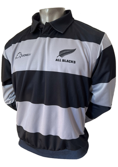 BUZO RUGBY CLASSIC ALL BLACK