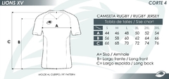 CAMISETA DE RUGBY ARGENTINA 2022 AWAY - Lions XV