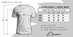 CAMISETA DE RUGBY ALL BLACK CLASSIC - Lions XV