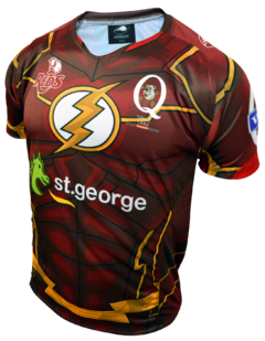 CAMISETA DE RUGBY HEROES FLASH