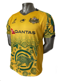 CAMISETA DE RUGBY WALLABIES INDIGENOUS