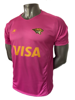 CAMISETA DE JUEGO JAGUARES FUCSIA