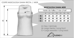 Musculosa Hockey Leonas Away - tienda online