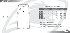 MUSCULOSA TRAINING PRO ARGENTINA RWC 2023 en internet