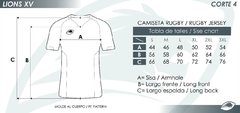 CAMISETA DE RUGBY HEROES FLASH - Lions XV