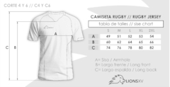 CAMISETA DE RUGBY SIERVOS CLUB - Lions XV