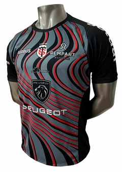 CAMISETA DE RUGBY TOULOUSE AWAY BLACK 2024