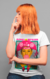 Camiseta Audrey Hepburn Chiclete - comprar online