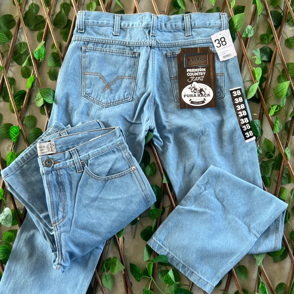 Calça jeans country masculina sales