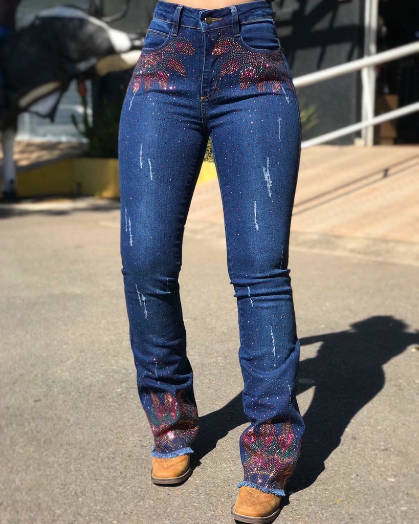 Calça hotsell feminina florida