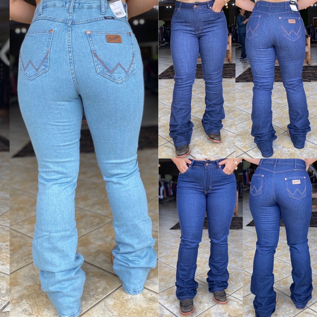 KIT 3 CAL A WRANGLER FLARE FEMININA SALLY
