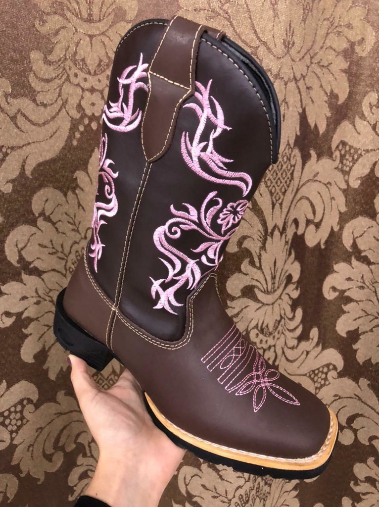 Bota sales masculina rosa