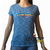 CAMISETA WRANGLER FEMININA ESTAMPADA AZUL