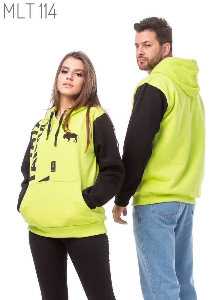 Moletom verde limao discount