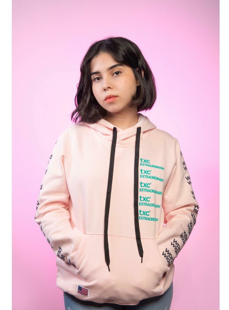 Moletom TXC BRAND CUSTOM ROSA 9081