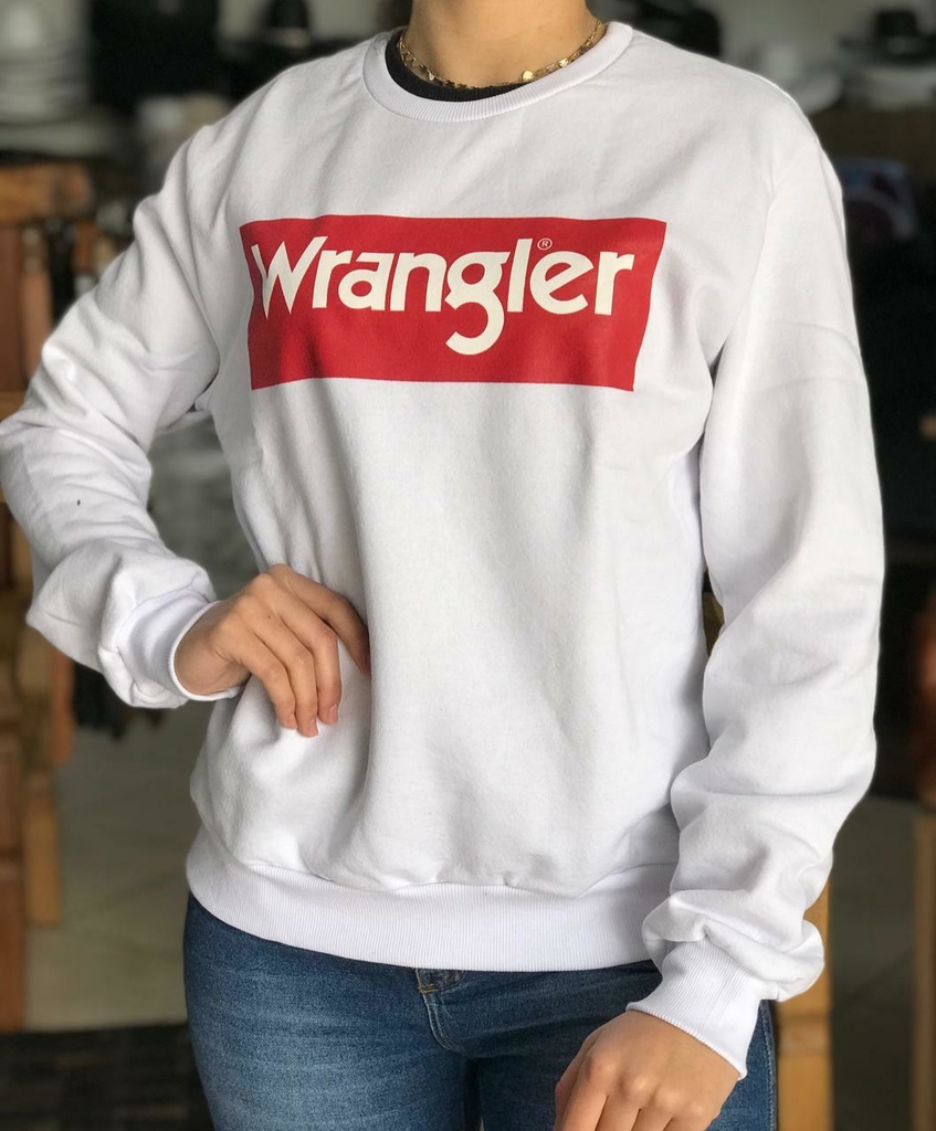 Moletom Wrangler Feminino Vermelho Original