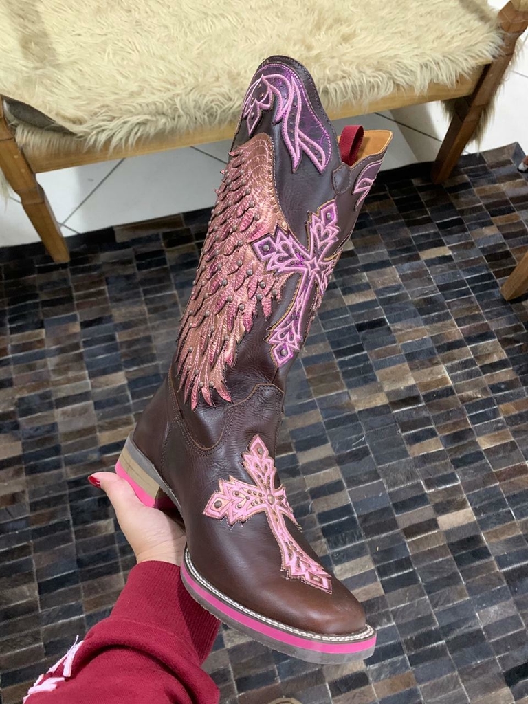 Bota goyazes feminina deals 2017